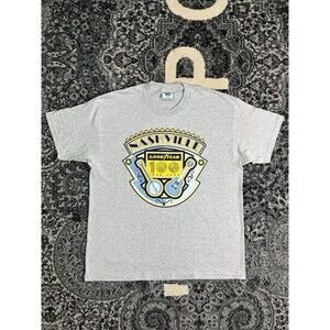 Vintage Lee Goodyear Nashville 100th Anniversary Tshirt Size XL Made in USA Grey